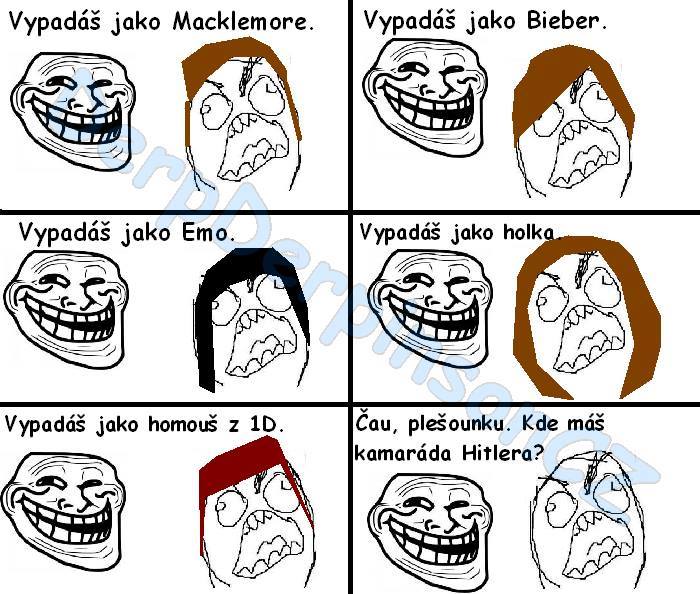 Tak já nevim no.. Asi bych se měl už ostříhat. :D