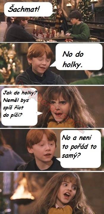 Ty jsi ale píčus. Všechny holky nejsou stejný.