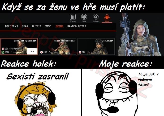 Derpe, taky obchoduješ se ženami? :D